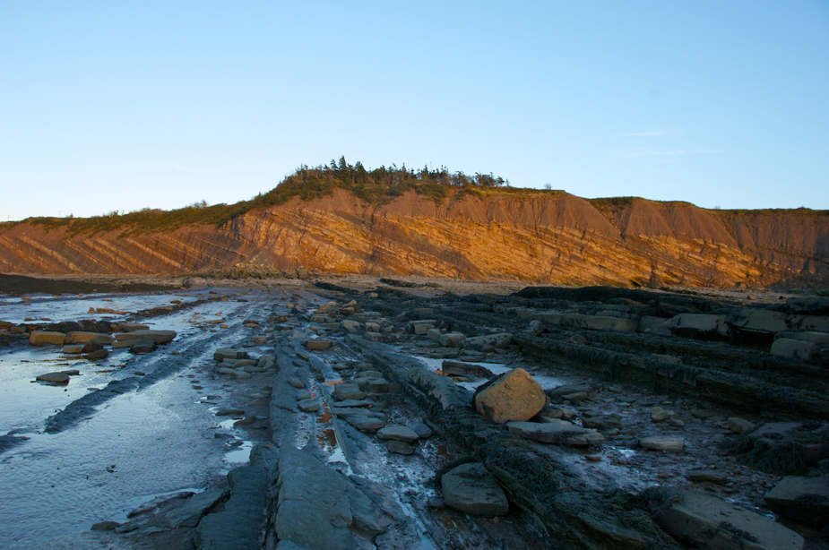 Joggins Fossil Cliffs in Nova Scotia's Annapolis Valley