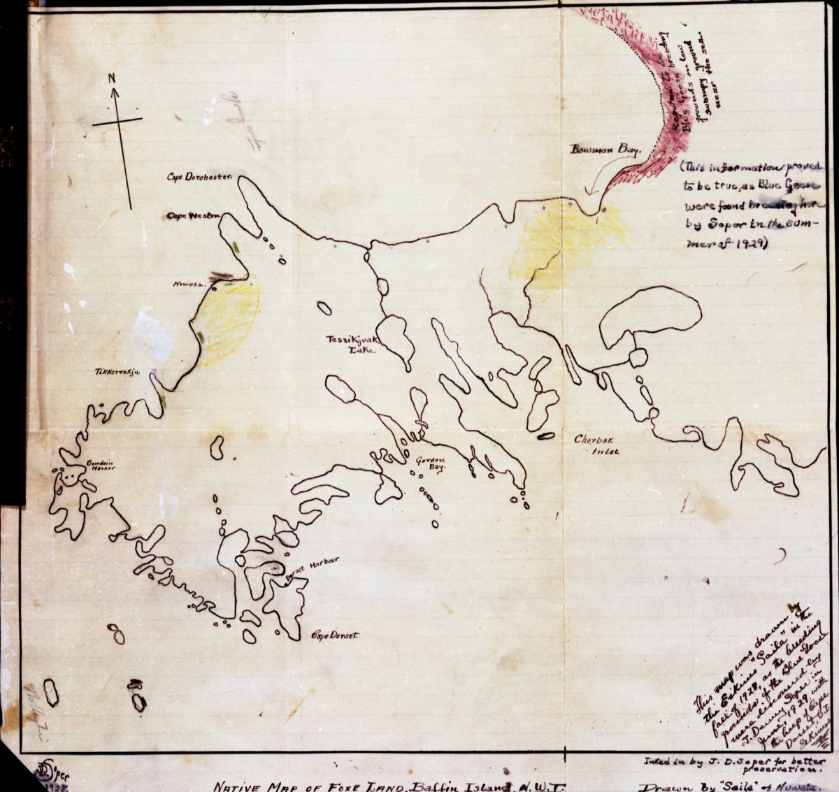 Gps Inuit The Inuit map that helped a Canadian naturalist unravel an ...