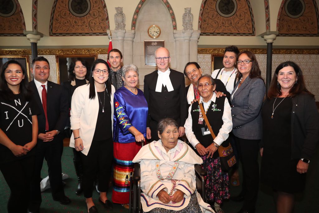 2019 Indspire award winners group photo
