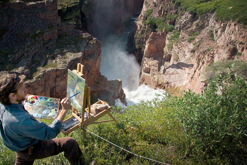 Cory Trépanier painting