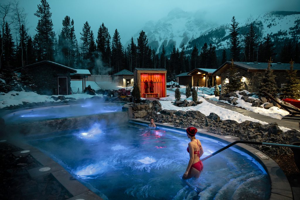 Surrounded by snow-capped peaks, the new Kananaskis Nordic Spa is the perfect place to partake of a longstanding mountain tradition