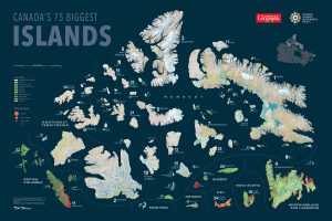 Canada's 75 biggest islands