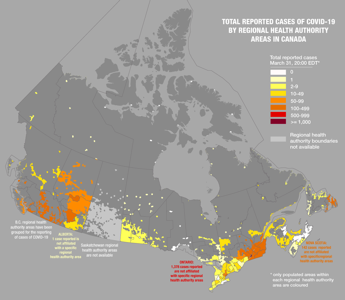 Choropleth Map Of Canada What Are Maps Really Saying About Covid-19 In Canada? | Canadian Geographic