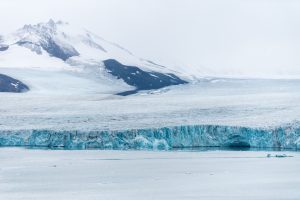 Glacier on Svalbard, Norway