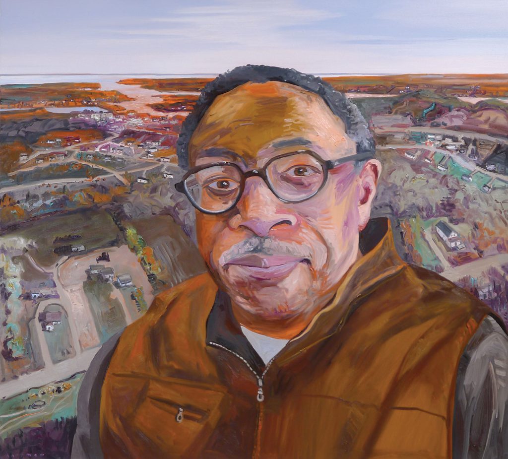 Painting of George Elliott Clarke