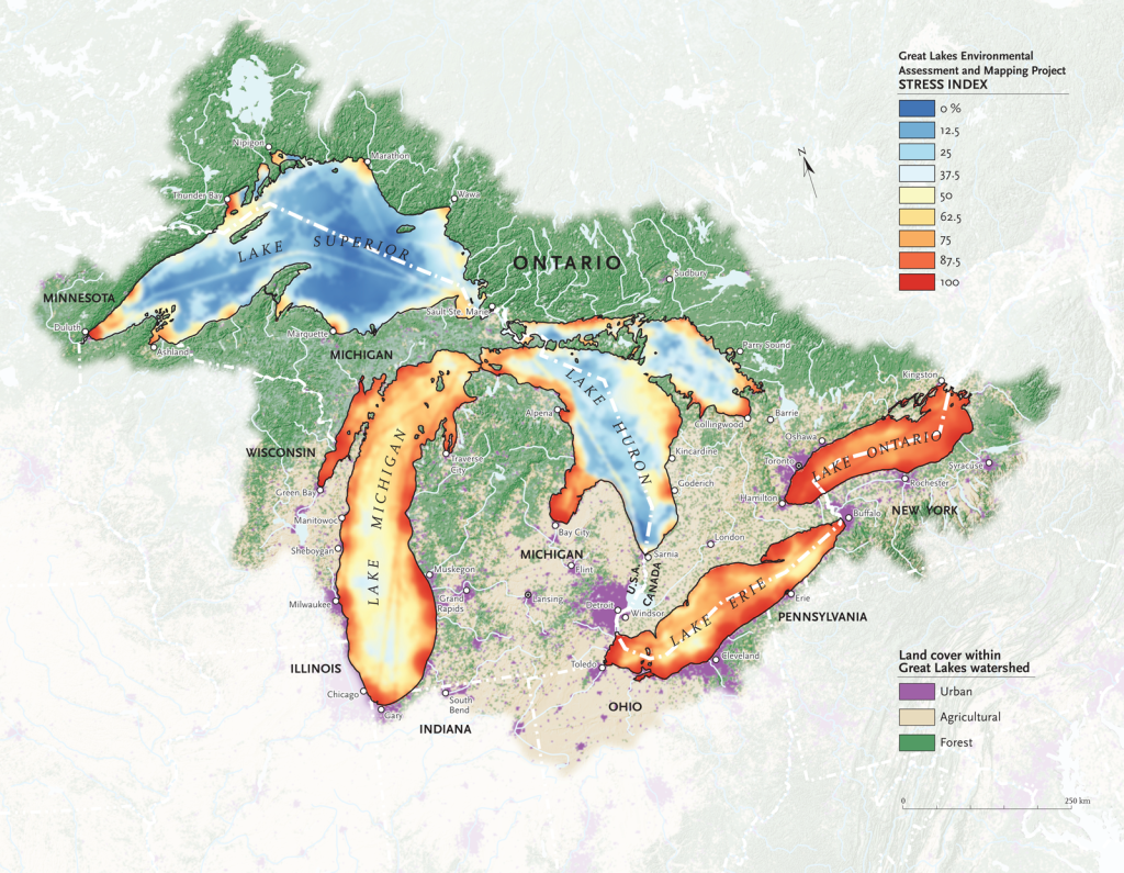 Great Lakes pollution
