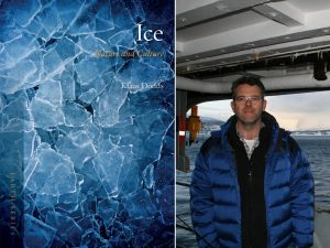 Cover of new book ICE, with author photo of Klaus Dodds