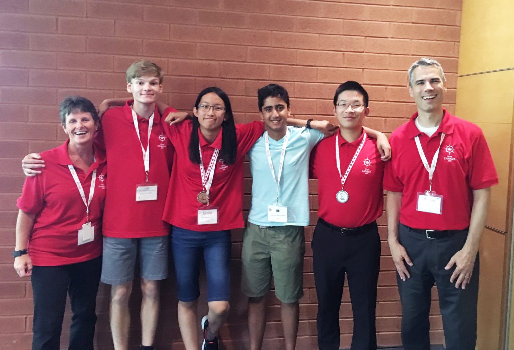 Team Canada International Geography Olympiad 2018