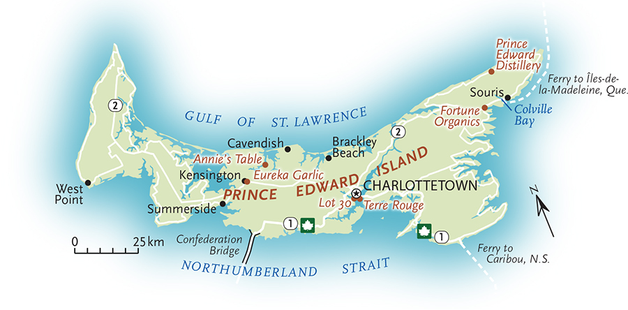 Bay Fortune Pei Map Foraging For Local Food On P.e.i. | Canadian Geographic