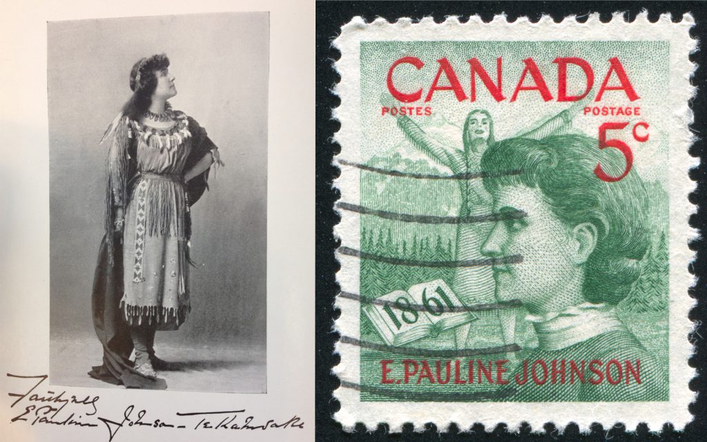 E. Pauline Johnson, postage stamp