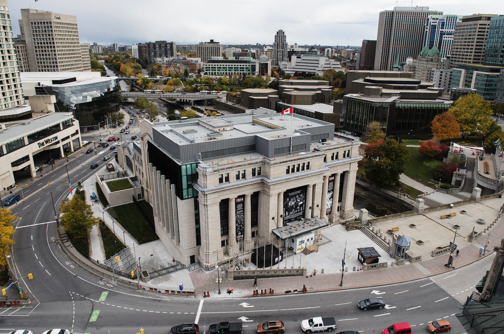 Following an extensive renovation, the old downtown Ottawa train station has re-opened as the temporary home of the Senate of Canada. (Photo courtesy Senate of Canada)