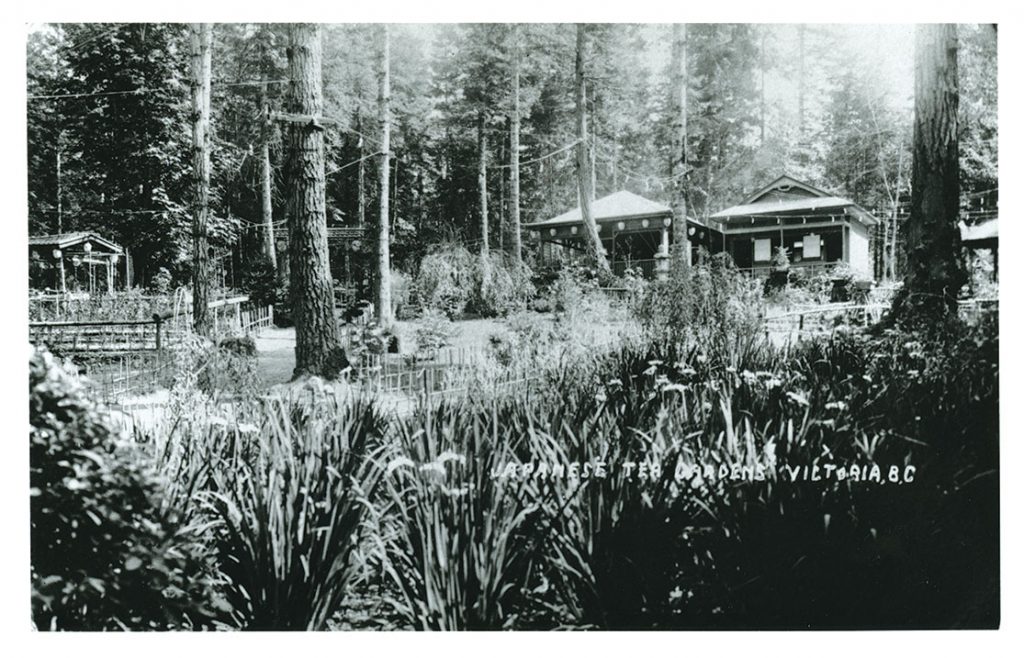 Japanese tea house and gardens